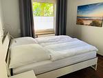 Schlafzimmer - Huus Achterdiek - Whg. Captains Deck - Top-Hundeurlaub