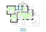 Grundriss Girasole - Girasole Land Ferienhaus - Top-Hundeurlaub