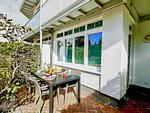 Terrasse - FeWo10: 100m bis zum Strand, Terrasse - Top-Hundeurlaub