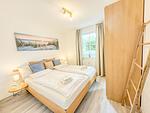 Schlafzimmer - FeWo10: 100m bis zum Strand, Terrasse - Top-Hundeurlaub