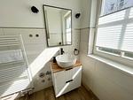 Badezimmer - FeWo10: 100m bis zum Strand, Terrasse - Top-Hundeurlaub