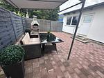 Apartment NEPTUN Terrasse - "Neptun" Monteur- & Ferien Mini-Haus in Rostock - Top-Hundeurlaub