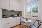 Küche / Küchenzeile - Appartement 02 - Top-Hundeurlaub