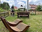 Haushälfte FW "Frushi" 126 qm, eigener Garten, Zaun, Infrarotsauna, Whirlpool am Fluß - Top-Hundeurlaub