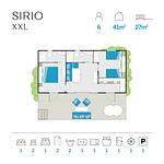 Feriendorf Isamar Mobilehome Sirio XXL AGISA für 6 Personen - Top-Hundeurlaub