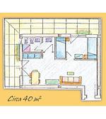 Residenz Valbella Zweizimmer-Wohnung Tipo B Klimaanlage - Top-Hundeurlaub