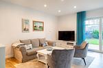 Wohnzimmer - Apartment am Deich 05 - Top-Hundeurlaub