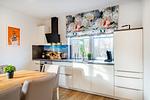 Wohnzimmer - Apartment am Deich 05 - Top-Hundeurlaub
