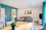 Wohnzimmer - Apartment am Deich 05 - Top-Hundeurlaub