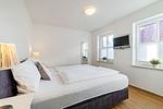 Schlafzimmer - Kajüte Deichkind - Top-Hundeurlaub