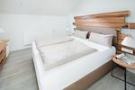 Schlafzimmer - Nordstrandperle Ap. O10 - Top-Hundeurlaub