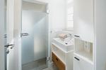 Badezimmer - Nordstrandperle Ap. O10 - Top-Hundeurlaub