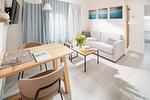 Wohnzimmer - Nordstrandperle Ap. H1 - Top-Hundeurlaub