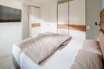 Schlafzimmer - Nordstrandperle Ap. H1 - Top-Hundeurlaub