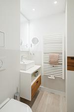 Badezimmer - Nordstrandperle Ap. H9 - Top-Hundeurlaub