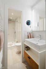 Badezimmer - Nordstrandperle Ap. H4 - Top-Hundeurlaub