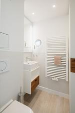 Badezimmer - Nordstrandperle Ap. H5 - Top-Hundeurlaub