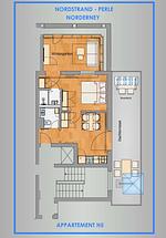 Grundriss - Nordstrandperle Ap. H5 - Top-Hundeurlaub