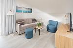 Wohnzimmer - Nordstrandperle Ap. H11 - Top-Hundeurlaub