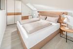 Schlafzimmer - Nordstrandperle Ap. H11 - Top-Hundeurlaub