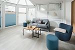 Wohnzimmer - Nordstrandperle Ap. H12 - Top-Hundeurlaub