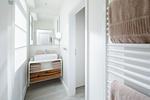 Badezimmer - Nordstrandperle Ap. E5 - Top-Hundeurlaub