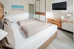 Schlafzimmer - Nordstrandperle Ap. E10 - Top-Hundeurlaub