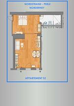 Grundriss - Nordstrandperle Ap. S2 - Top-Hundeurlaub