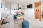 Wohnzimmer - Nordstrandperle Ap. S5 - Top-Hundeurlaub
