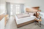 Schlafzimmer - Nordstrandperle Ap. S5 - Top-Hundeurlaub