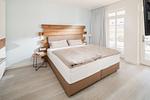 Schlafzimmer - Nordstrandperle Ap. S6 - Top-Hundeurlaub