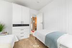 Schlafzimmer - Ferienhaus Baltic Home Olpenitz - Top-Hundeurlaub