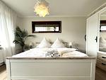 Schlafzimmer - FeWo - Coastal Residence 1, mit Garten, umzäunt - Top-Hundeurlaub