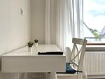 Schlafzimmer - FeWo - Coastal Residence 1, mit Garten, umzäunt - Top-Hundeurlaub