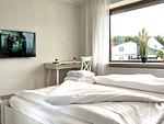 Schlafzimmer - FeWo - Coastal Residence 1, mit Garten, umzäunt - Top-Hundeurlaub