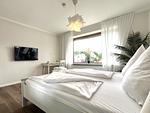 Schlafzimmer - FeWo - Coastal Residence 1, mit Garten, umzäunt - Top-Hundeurlaub