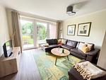 Wohnzimmer - Landhaus Rosenhof Wohnung 1 - Top-Hundeurlaub