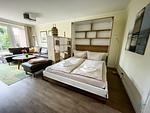 Wohnzimmer - Landhaus Rosenhof Wohnung 1 - Top-Hundeurlaub