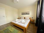 Schlafzimmer - Landhaus Rosenhof Wohnung 1 - Top-Hundeurlaub