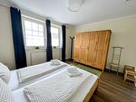 Schlafzimmer - Landhaus Rosenhof Wohnung 1 - Top-Hundeurlaub