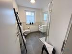 Badezimmer - Landhaus Rosenhof Wohnung 1 - Top-Hundeurlaub