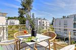 Gartenblick - Apartment A10 „Pine Hill Resort“ – komfortables Apartment mit zwei Bädern, Balkon & leichtem Haffblick, Zugang zu den vi - Top-Hundeurlaub