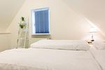 Schlafzimmer - Haus Atlantik, App. 13 - Top-Hundeurlaub