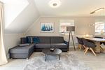 Wohnzimmer - Robben Huis - Top-Hundeurlaub