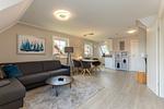 Wohnzimmer - Robben Huis - Top-Hundeurlaub