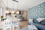 Wohnzimmer - Ferienwohnung #einzigartig - Top-Hundeurlaub