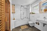Badezimmer - Ferienwohnung Glück Olpenitz - Top-Hundeurlaub