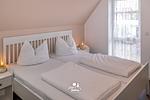 Ferienhaus Pricke Schlafzimmer 2 - Ferienhaus Pricke - Top-Hundeurlaub