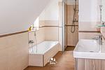 Ferienhaus Pricke Badezimmer OG - Ferienhaus Pricke - Top-Hundeurlaub