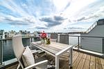 Balkon - Ferienhaus Achtern Diek Olpenitz - Top-Hundeurlaub